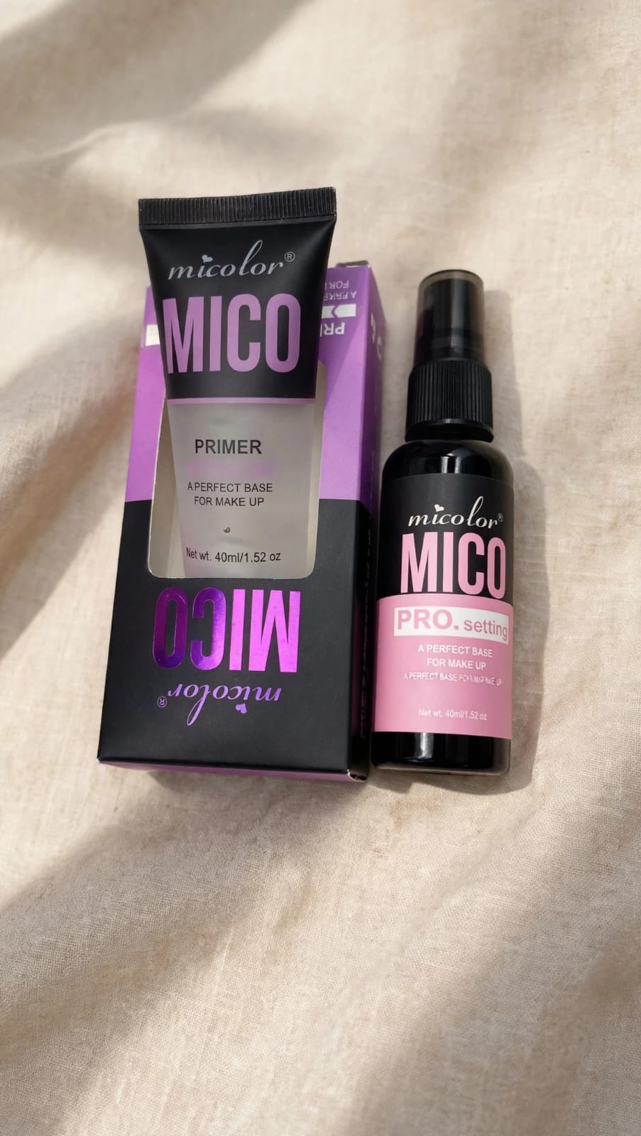 Pore Blurring Primer + Long-Lasting Setting Spray