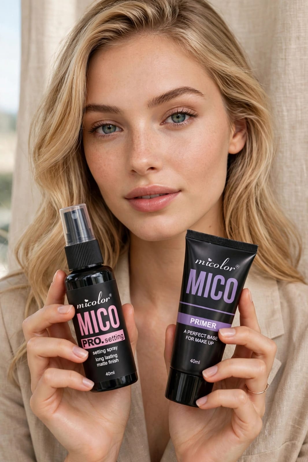 Pore Blurring Primer + Long-Lasting Setting Spray