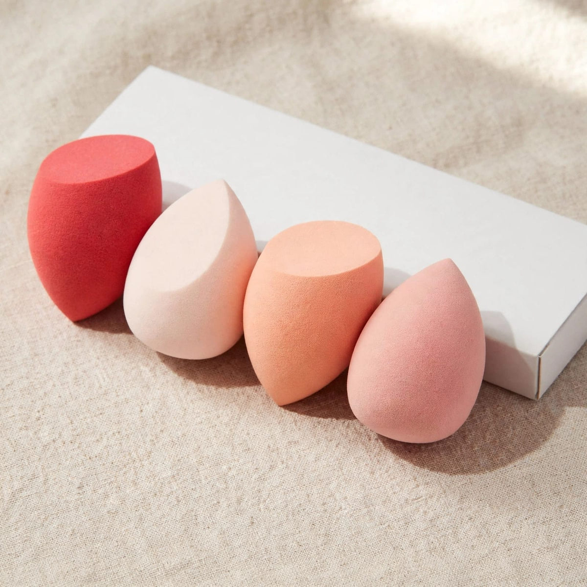 4 Pcs Beauty Egg Makeup Sponge Blenders