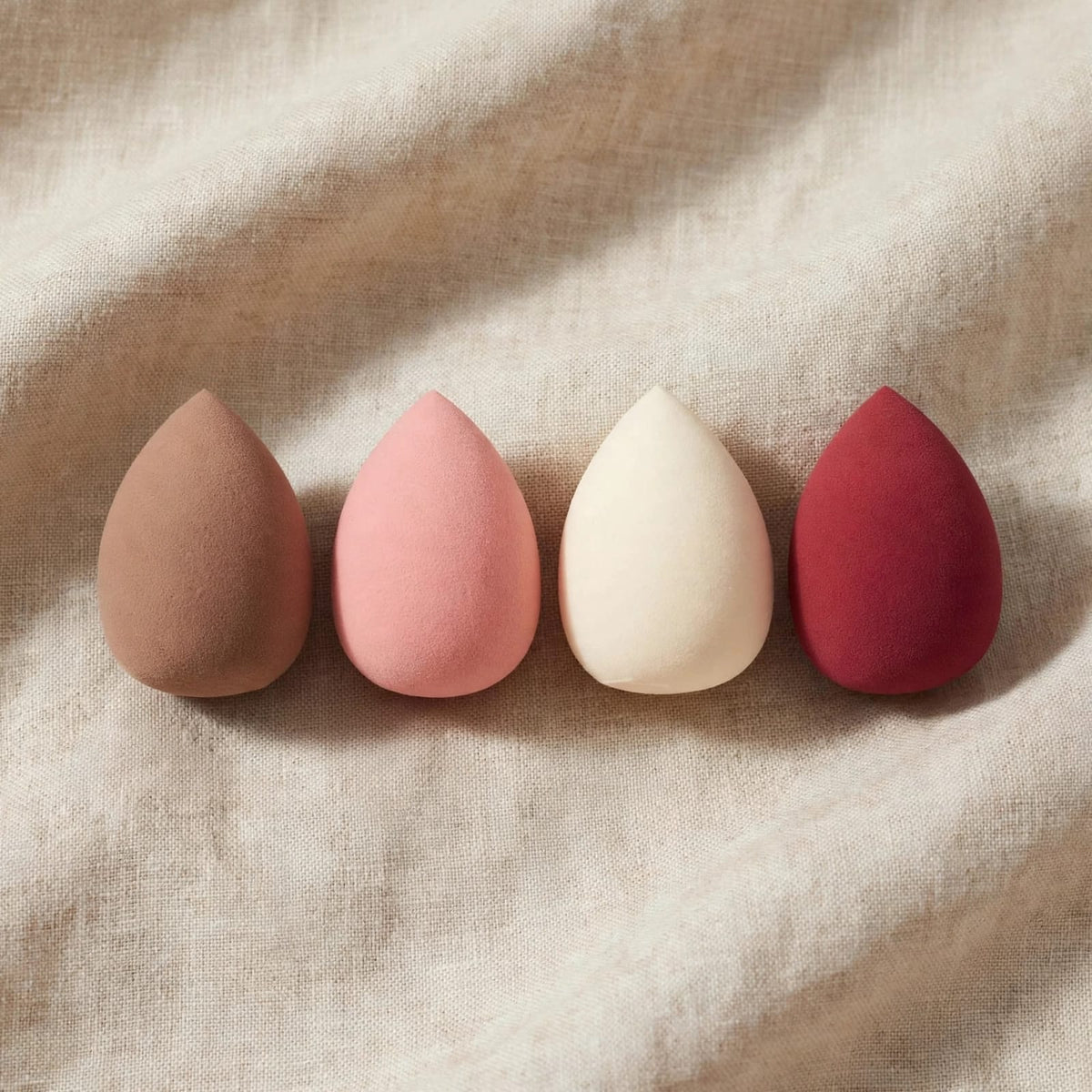 4 Pcs Beauty Egg Makeup Sponge Blenders