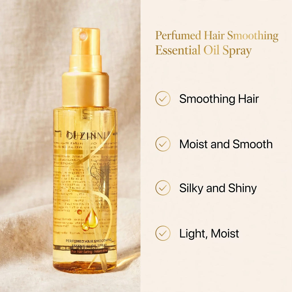 Perfumed Hair Smoothing Essential Oil Spray
