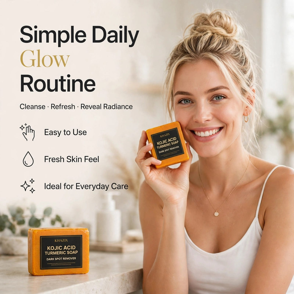 KHAZIX® Advanced Turmeric Soap Bar